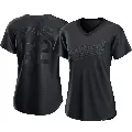 Women's No.62 Ben Bowden Oakland Athletics Black Authentic Pitch Fashion Jersey