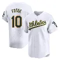 Youth No.10 Ray Fosse Oakland Athletics White Limited Home Jersey