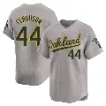 Youth No.44 Tyler Ferguson Oakland Athletics Gray Limited Away Jersey